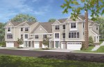 Mountain Ridge will offer five three-bedroom townhome designs.