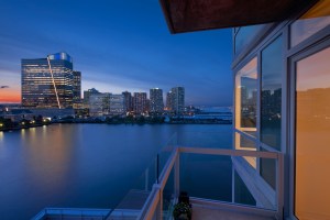 Crystal Point Balcony Night