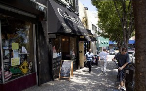 A commercial strip of the St. George neighborhood in Staten Island's north shore is pictured in 2011. The neighborhood got the area's first new grocery store in 40 years.
