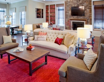 MODEL APARTMENT AT THE HILLSIDE CLUB IN LIVINGSTON, NJ