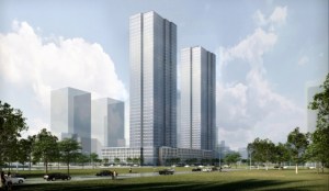 Rendering of 33 Park Avenue in Jersey City, NJ