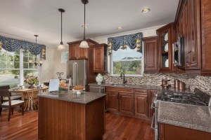 Model Kitchen at Baker Residential's The Meadows at Panther Valley