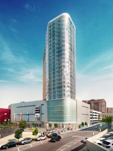 Exterior Rendering of The Alexander at Rego Center