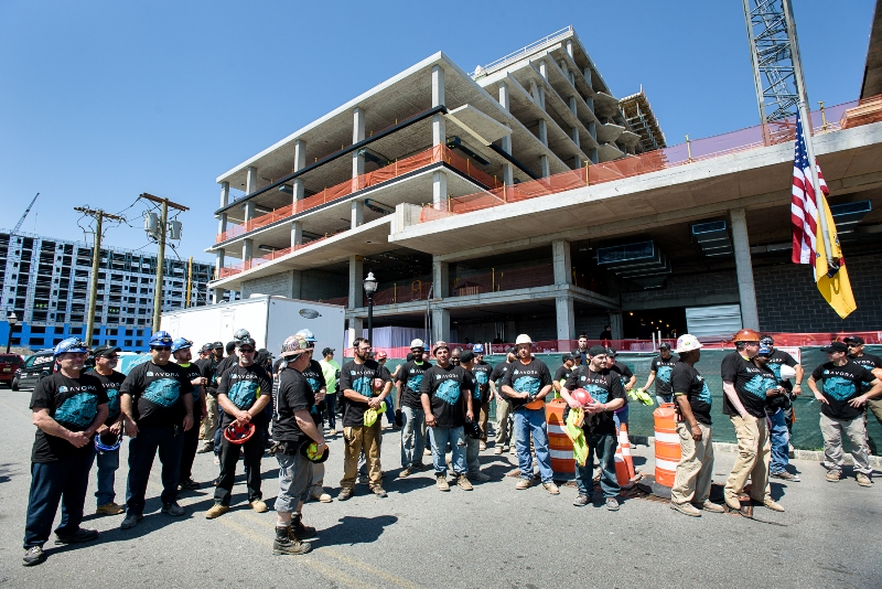 AVORA “TOPS OUT” ON WEEHAWKEN, NJ WATERFRONT  FACING MIDTOWN&nbsp;MANHATTAN