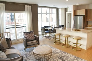 The Harper at Harmon Meadow Two Bedroom LR