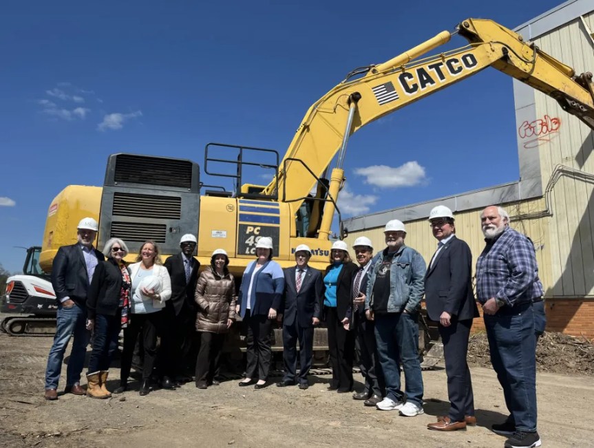 Demolition of Naval Air Propulsion Base in Ewing&nbsp;underway