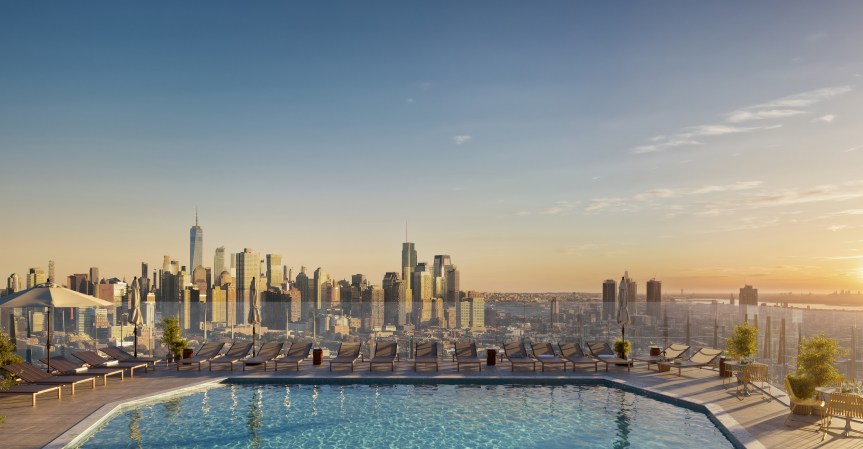 NJ.com | Epic 29-story N.J. luxury apartment tower with city’s tallest pool begins&nbsp;leasing